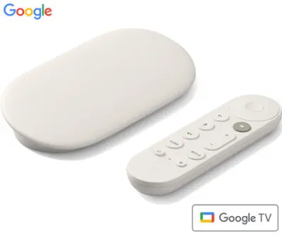 Multimedijski predvajalnik GOOGLE TV Streamer 4K, 4 GB RAM, 32 GB ROM, Porcelain