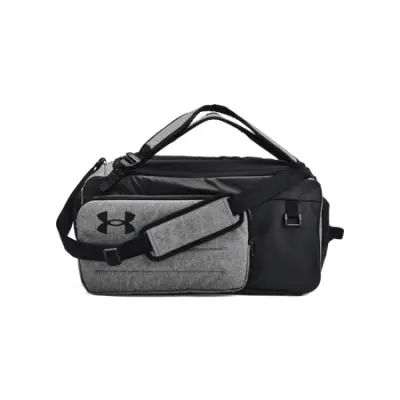UA Contain Duo Medium Backpack Duffle, Heather/Black - Universal