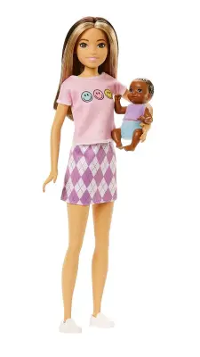 Mattel, Figurica od Barbie Varuška Skipper Inc z Dojen?kom, Ve?barvno