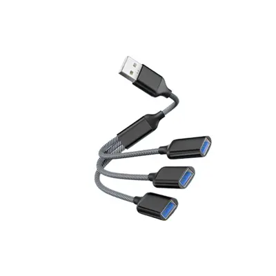 USB razdelilnik - 3 vrata Black
