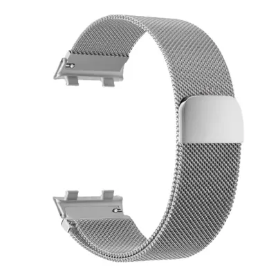 Milanski pašček za Oppo Watch 4 Pro/X - 22 mm, srebrn