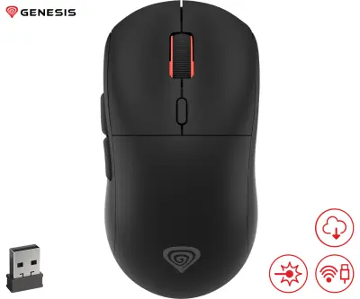 GENESIS ZIRCON XIII brezžična miška