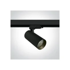 Trak LED reflektor TLGU4-GU10 črn