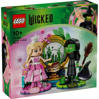 LEGO Wicked 75682 Figuri Elphaba in Glinda