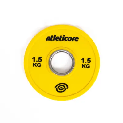 Olimpijska mikro disk utež, 1,5 kg