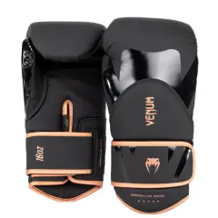 Venum Challenger 4.0 Boxing Gloves, Black/Bronze - 14 oz