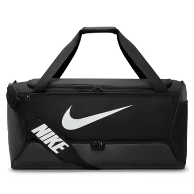Nike Brasilia 9.5 Training Large Duffle Bag, Black/White