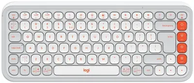 Tipkovnica Logitech Pop Icon Keys, bela