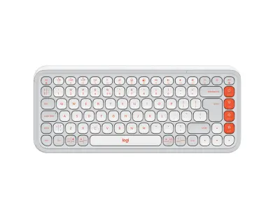 Tipkovnica Logitech Pop Icon Keys, bela