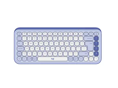 Tipkovnica Logitech Pop Icon vijolična