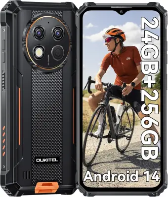 OUKITEL G1 6,52'' 24GB 256GB DUAL SIM 4G (oranžen) pametni telefon