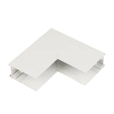 IR-LUKS Kotni spoj za magnetno tirnico - B20 vertikalno bela