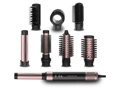 CECOTEC Bamba CeramicCare AirGlam Black oblikovalnik las