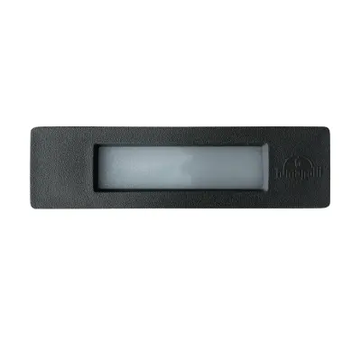 IR-LUKS Zunanja stenska razsvetljava NINA 190 Black CCT