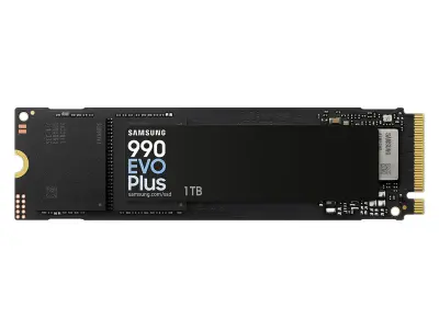 SAMSUNG 990 EVO Plus (MZ-V9S1T0BW) 1TB M.2 80mm PCI-e 5.0 x2 NVMe, V-NAND SSD