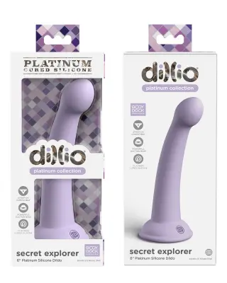 DILDO Dillio Platinum Secret Explorer Purple