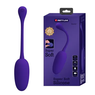 VIBRACIJSKI JAJČEK Pretty Love Knucker Purple