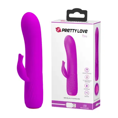 VIBRATOR RABBIT Pretty Love Tim Purple
