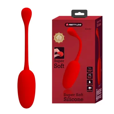 VIBRACIJSKI JAJČEK Pretty Love Knucker Red