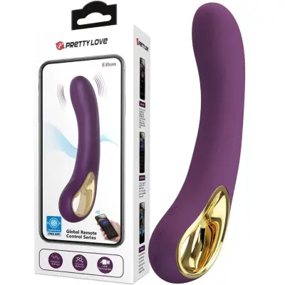 VIBRATOR Pretty Love Ethan App Purple