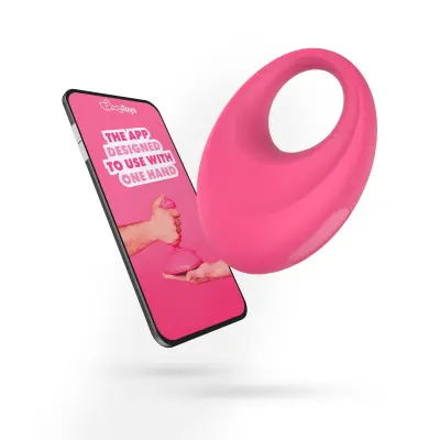 Vibracijski obroček za penis EasyConnect Leo z aplikacijo
