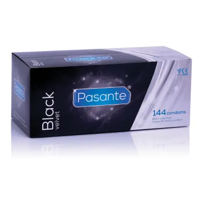 Kondomi Pasante Black Velvet, 144 kom