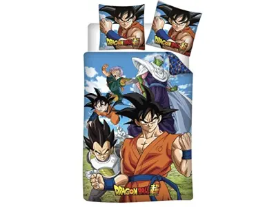 DRAGON BALL SUPER - Parure de lit 140x200cm - '100% mikrovlakna'