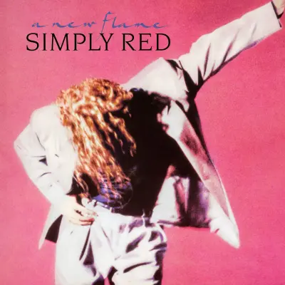 SIMPLY RED- LP/A NEW FLAME