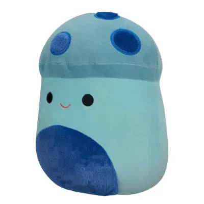 SQU: Squishmallows, 30 cm, ANKUR, TIRKIZNA GLJIVA S PLAVIM PJEGAMA