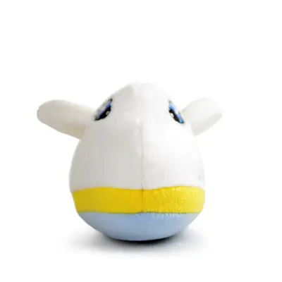 WP MERCHANDISE - Ukrajinsko letalo plišasta igrača (13 cm)