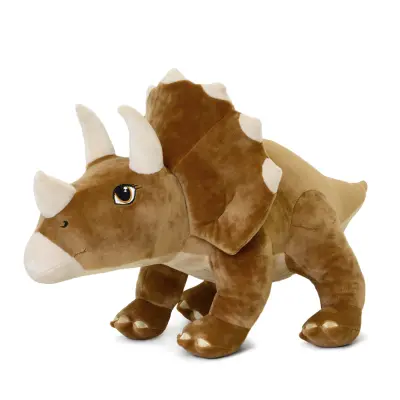 WP MERCHANDISE - Dinozaver Triceratops Daisy plišasta igrača (47 cm)