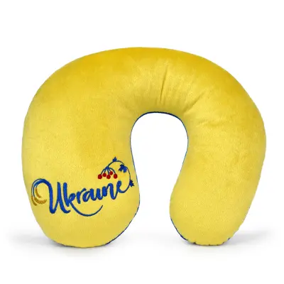 WP MERCHANDISE - Ukrajinski mehki vzglavnik za glavo / potovalna blazina