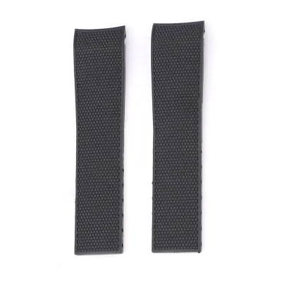 Pašček za uro Longines Conquest L3.742 642 781 782 - 21 mm Black-No buckle