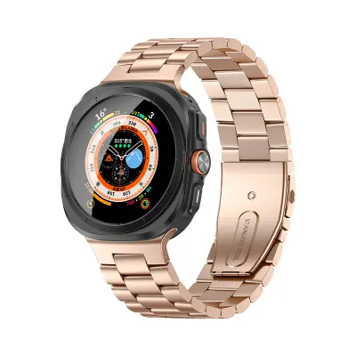 Pašček za uro iz nerjavečega jekla za Samsung Galaxy Watch Ultra - GD1020001 PinkGold
