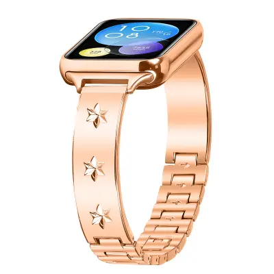 Polzapestni trak za Xiaomi Mi Band 8 Pro Snowflake PinkGold