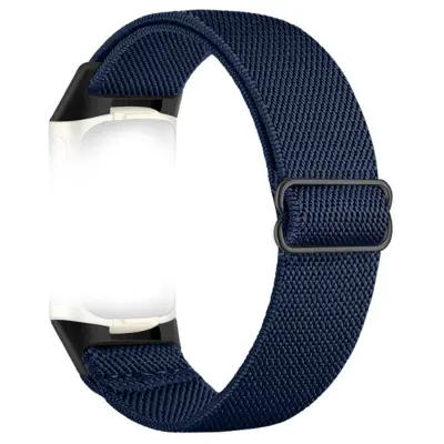 Najlonski pašček za uro Fitbit Charge 5/6 NavyBlue