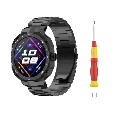 Kovinski pas za Huawei GT Cyber Smartwatch Black