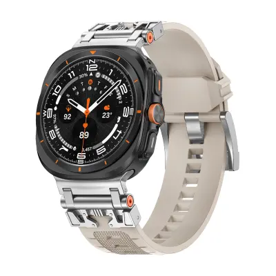 Pašček za uro Stardust Buckle za Samsung Galaxy Watch Ultra - ZS8348001 Silver