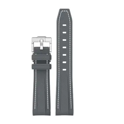 Silikonski pašček za Moonswatch Swatch Grey