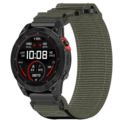 Garmin združljiv najlonski pas za uro Grey