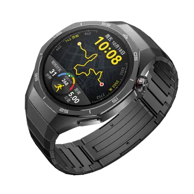 Pašček za uro iz titana za Huawei GT5 Pro Black