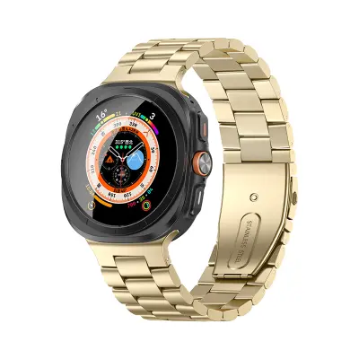 Pašček za uro iz nerjavečega jekla za Samsung Galaxy Watch Ultra - GD1020001 Gold