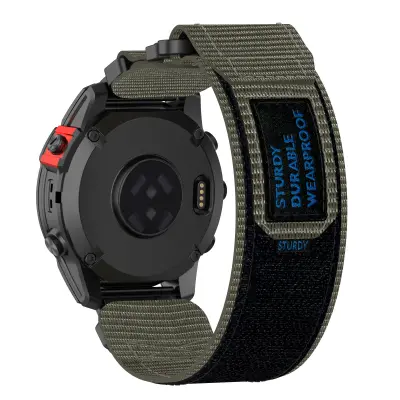 Garmin najlonski pašček za uro za Garmin Fenix 8 Grey 20 mm