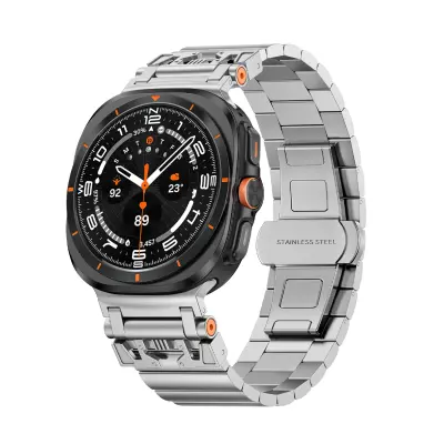 Pašček za uro iz nerjavečega jekla za Samsung Galaxy Watch Ultra - GD1024003 Silver