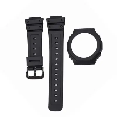 TPU pašček za uro Casio GA-2100/2110 - črn