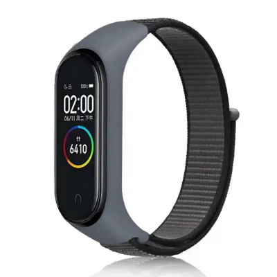 Najlonski pašček za uro Xiaomi Band 8/9 Grey