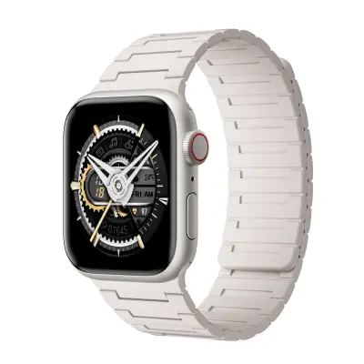 Pas z magnetno zanko za Apple Watch 38/40/41 mm White