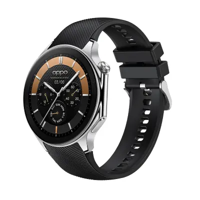 Silikonski pašček Starlight za uro OPPO Watch X Black