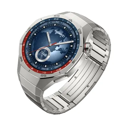 Pašček za uro iz titana za Huawei GT5 Pro Silver