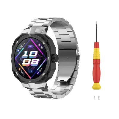 Kovinski pas za Huawei GT Cyber Smartwatch Silver